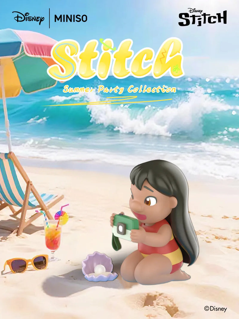 Miniso x Disney Stitch Summer Party Collection Blind Box-Single Box (Random)-Miniso-Ace Cards & Collectibles
