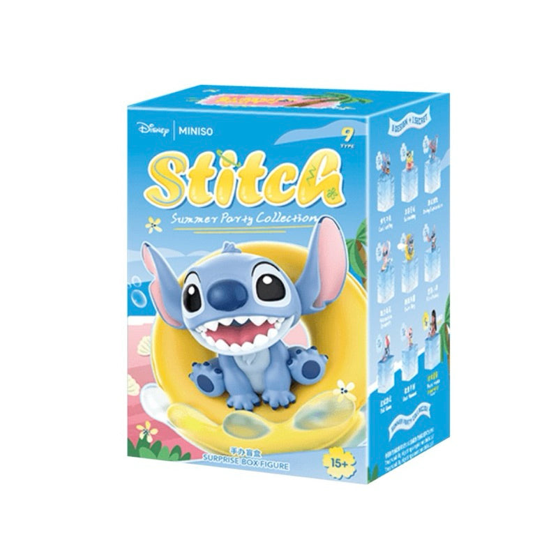Miniso x Disney Stitch Summer Party Collection Blind Box-Single Box (Random)-Miniso-Ace Cards & Collectibles