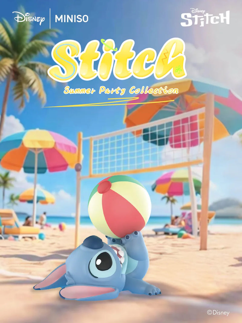 Miniso x Disney Stitch Summer Party Collection Blind Box-Single Box (Random)-Miniso-Ace Cards & Collectibles