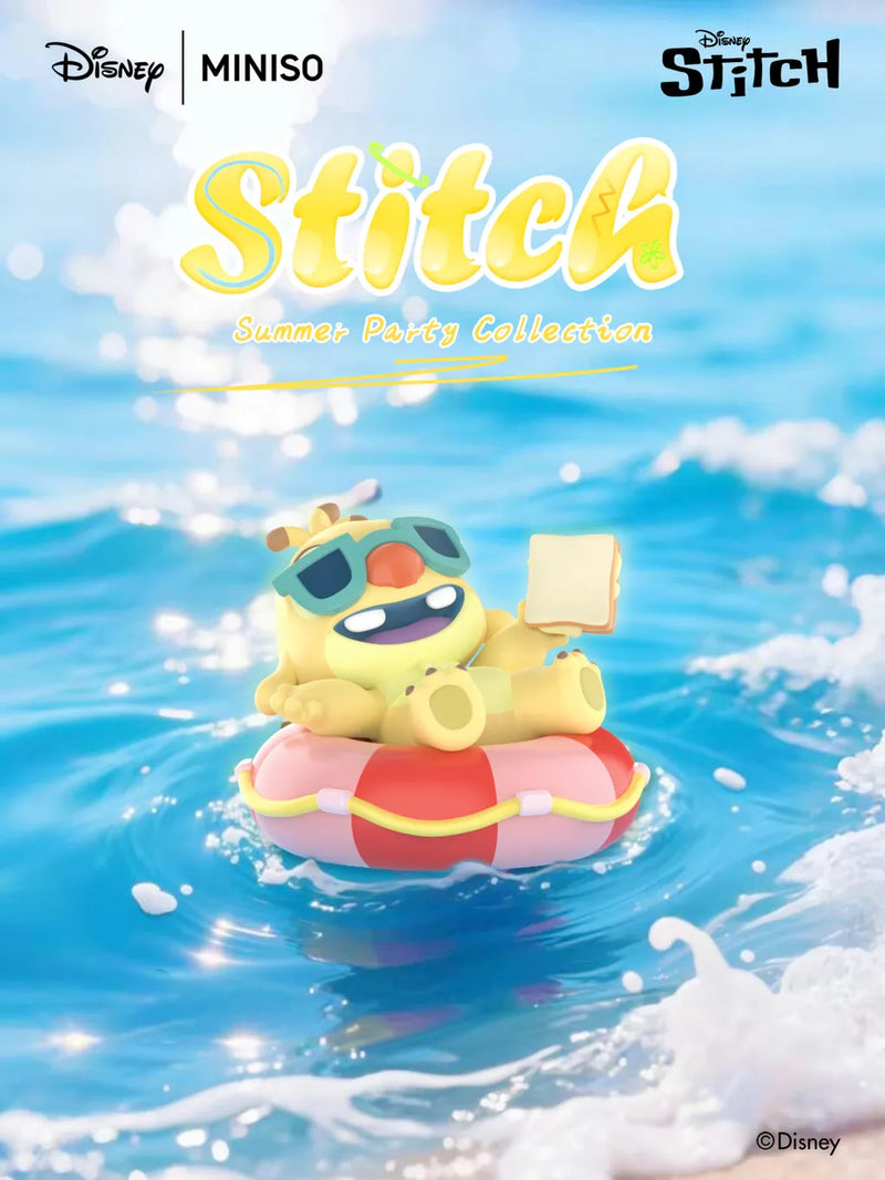Miniso x Disney Stitch Summer Party Collection Blind Box-Single Box (Random)-Miniso-Ace Cards & Collectibles