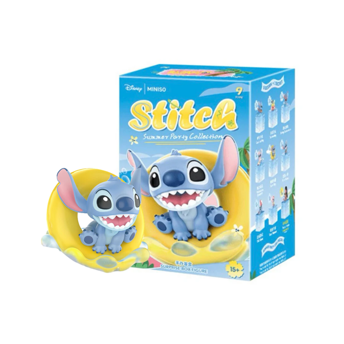 Miniso x Disney Stitch Summer Party Collection Blind Box-Single Box (Random)-Miniso-Ace Cards & Collectibles