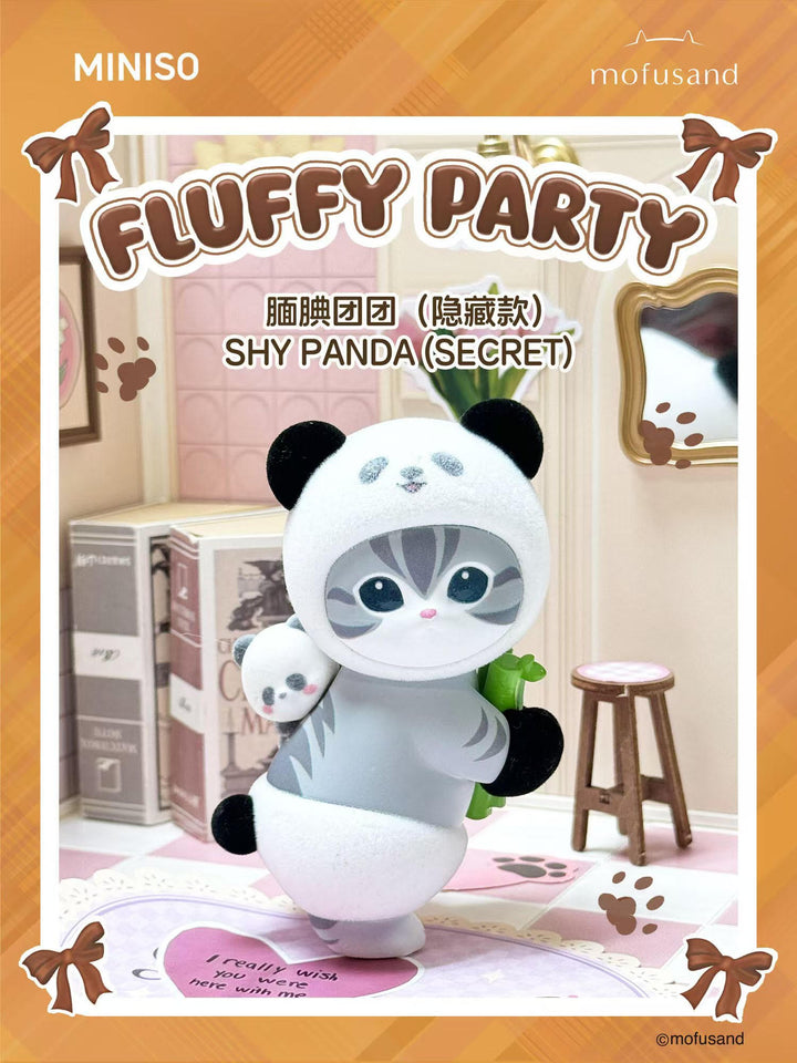 Miniso x Mofusand Fluffy Party Series-Single Box (Random)-Miniso-Ace Cards &amp; Collectibles