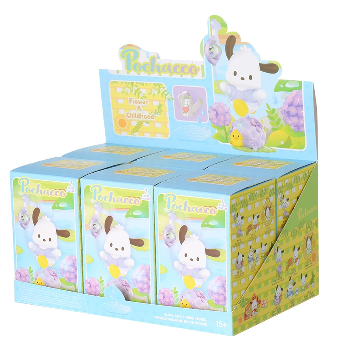 Miniso x Pochacco Flower And Chilhood Series-Display Box (6pcs)-Miniso-Ace Cards &amp; Collectibles