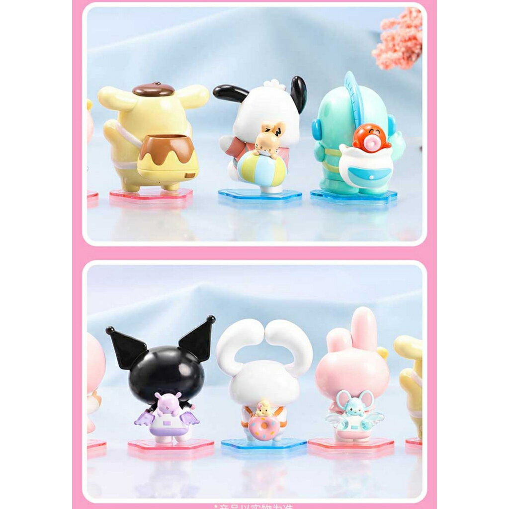 Miniso x Sanrio Characters Back Small Partner Series-Single Box (Random)-Miniso-Ace Cards &amp; Collectibles