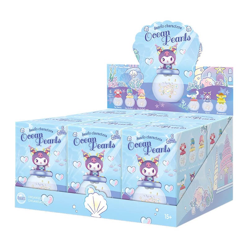 Miniso x Sanrio Characters Ocean Pearls Series-Display Box (6pcs)-Miniso-Ace Cards &amp; Collectibles