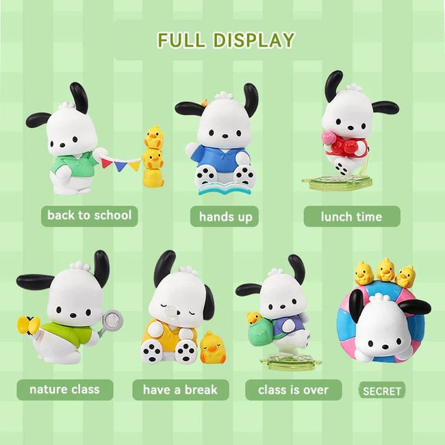 Miniso x Sanrio Characters Pochacco School Is Fun Series-Single Box (Random)-Miniso-Ace Cards & Collectibles