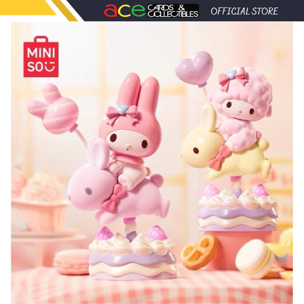 Miniso x Sanrio Characters Sweet Party Series-My Melody-Miniso-Ace Cards & Collectibles