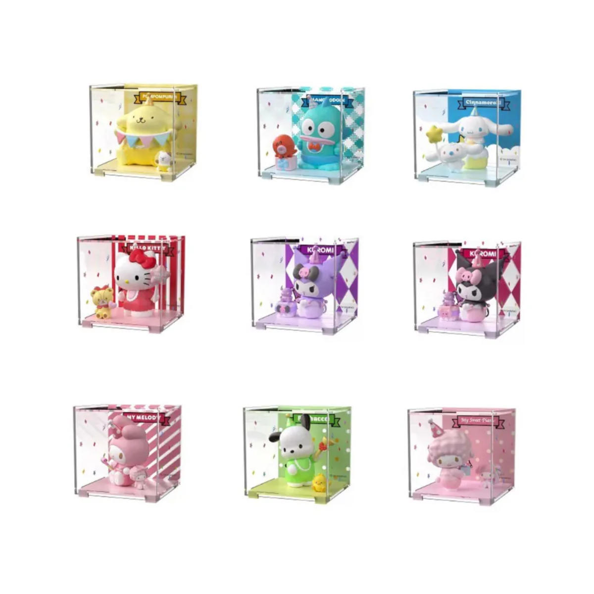 Sanrio Characters Ode To Joy Series-Single Box (Random)-Miniso-Ace Cards &amp; Collectibles