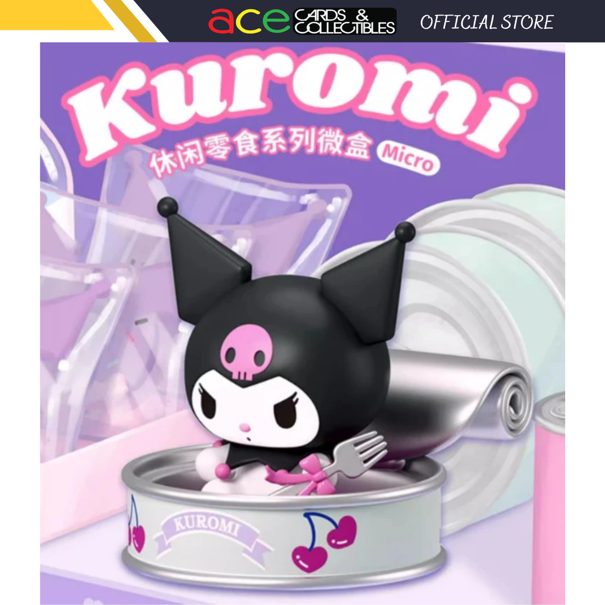 MOETCH Kuromi Snack Series-Single Box (Random)-Moetch-Ace Cards &amp; Collectibles