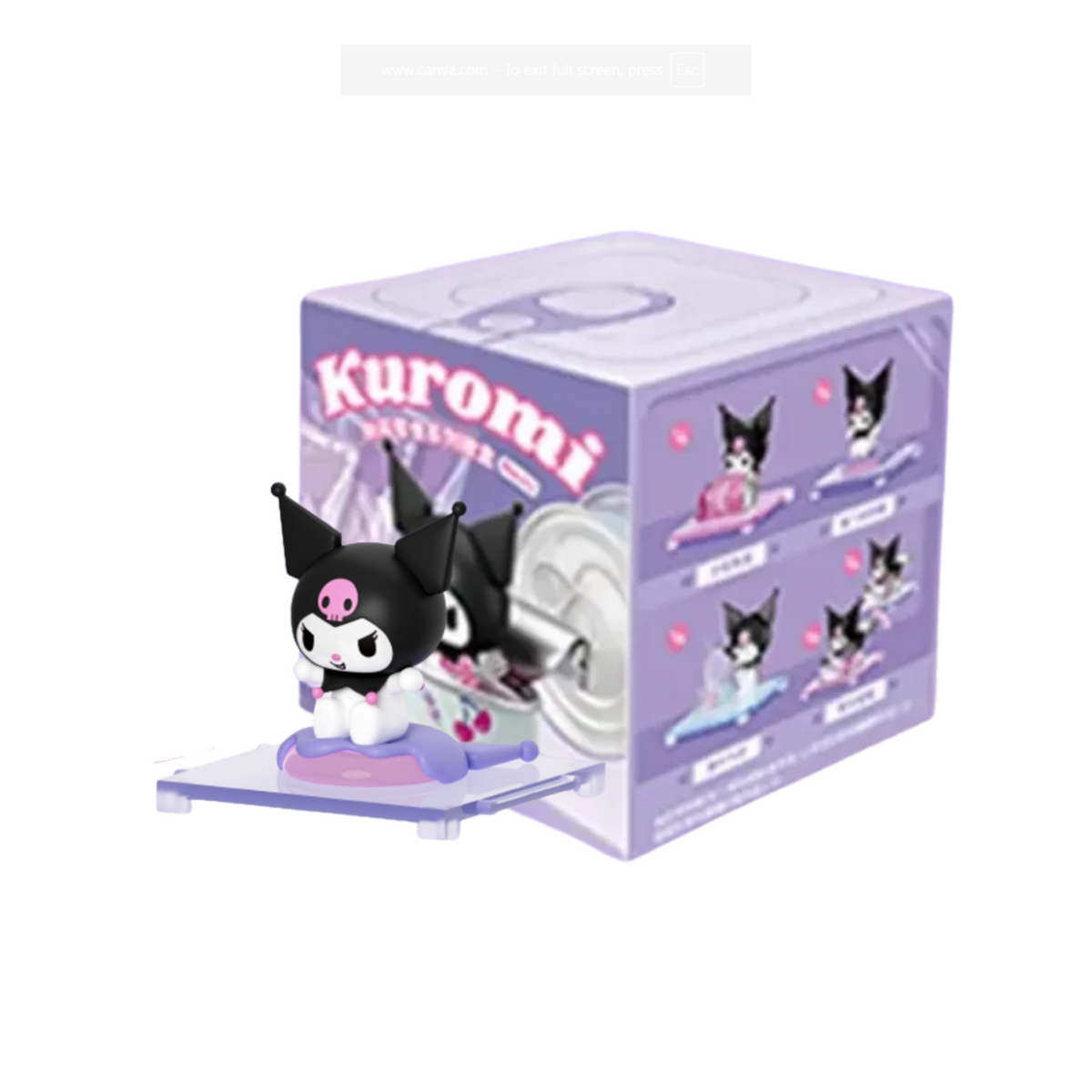 MOETCH Kuromi Snack Series-Single Box (Random)-Moetch-Ace Cards & Collectibles
