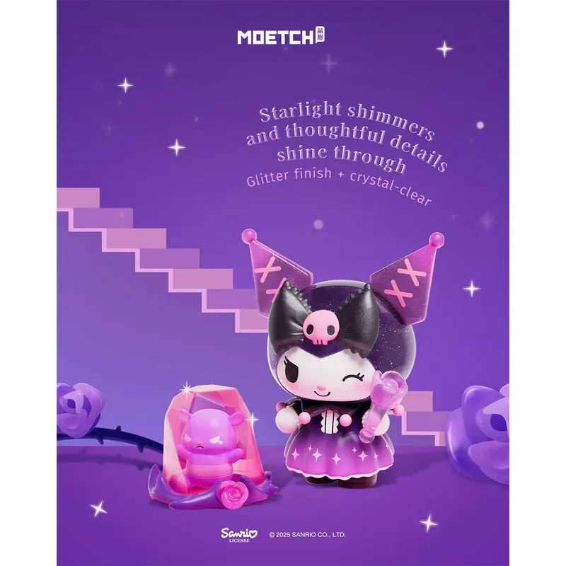 MOETCH x My Melody & Kuromi Floral Secret Realm Series Micro Box Pro Blind Box-Single Box (Random)-Moetch-Ace Cards & Collectibles