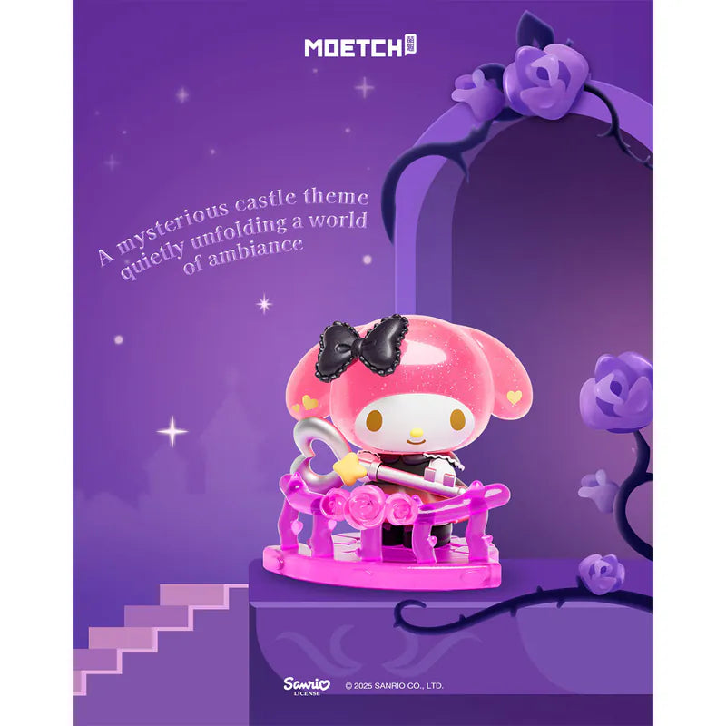 MOETCH x My Melody & Kuromi Floral Secret Realm Series Micro Box Pro Blind Box-Single Box (Random)-Moetch-Ace Cards & Collectibles