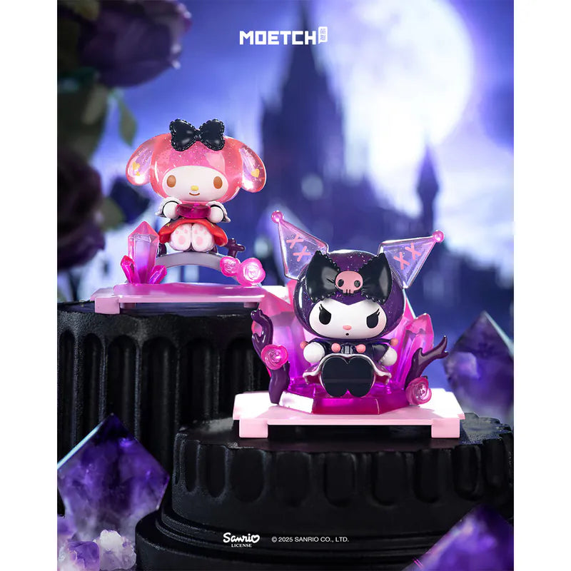 MOETCH x My Melody & Kuromi Floral Secret Realm Series Micro Box Pro Blind Box-Single Box (Random)-Moetch-Ace Cards & Collectibles