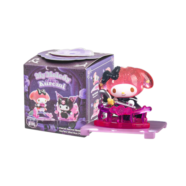 MOETCH x My Melody & Kuromi Floral Secret Realm Series Micro Box Pro Blind Box-Single Box (Random)-Moetch-Ace Cards & Collectibles