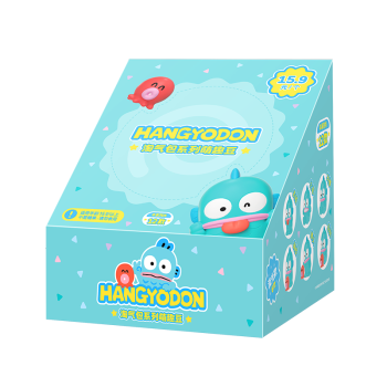 MOETCH x Sanrio Hangyodon Mini Cute Bean Series-Display Box (18pcs)-Moetch-Ace Cards &amp; Collectibles