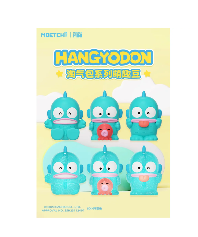 MOETCH x Sanrio Hangyodon Mini Cute Bean Series-Single Box (Random)-Moetch-Ace Cards & Collectibles