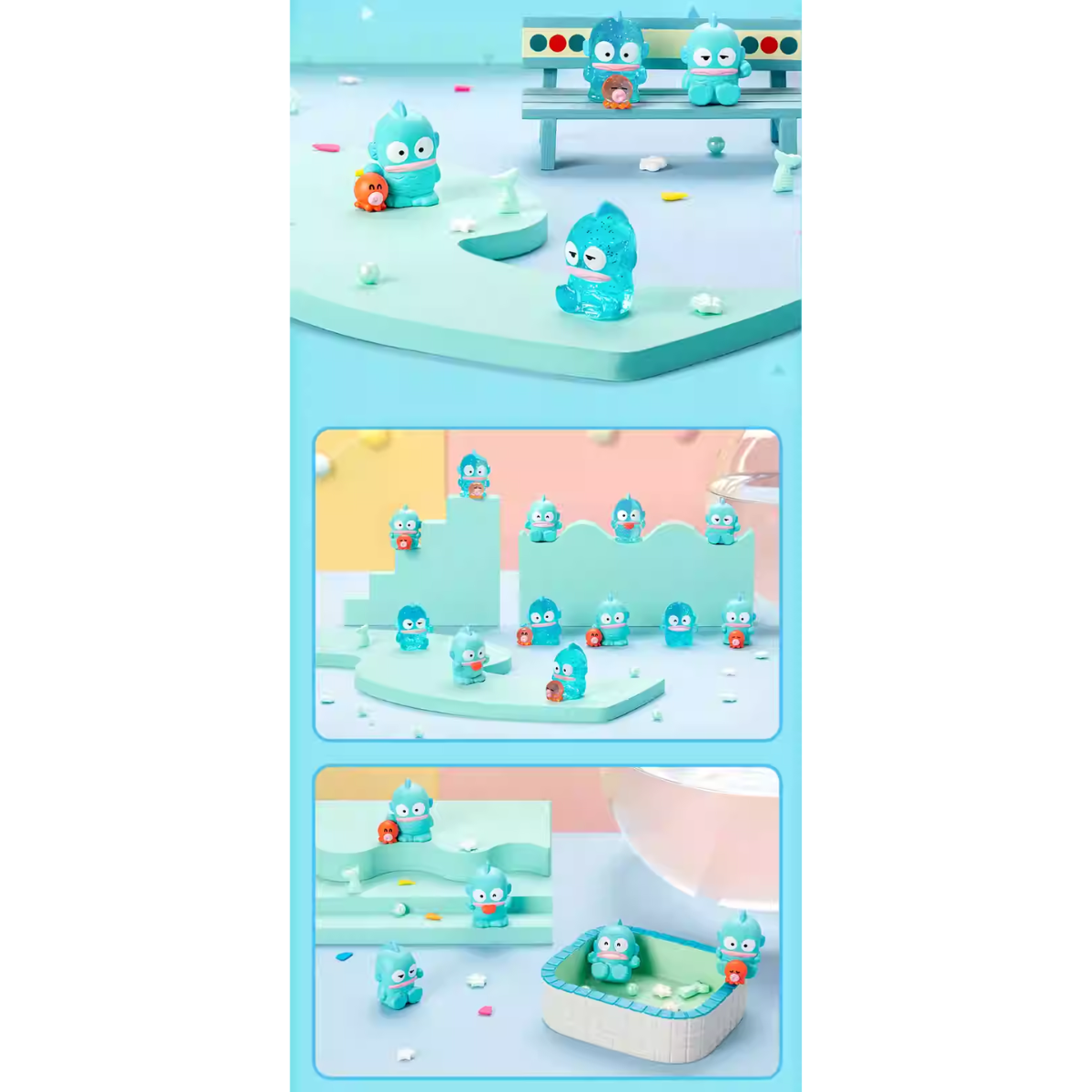 MOETCH x Sanrio Hangyodon Mini Cute Bean Series-Single Box (Random)-Moetch-Ace Cards & Collectibles