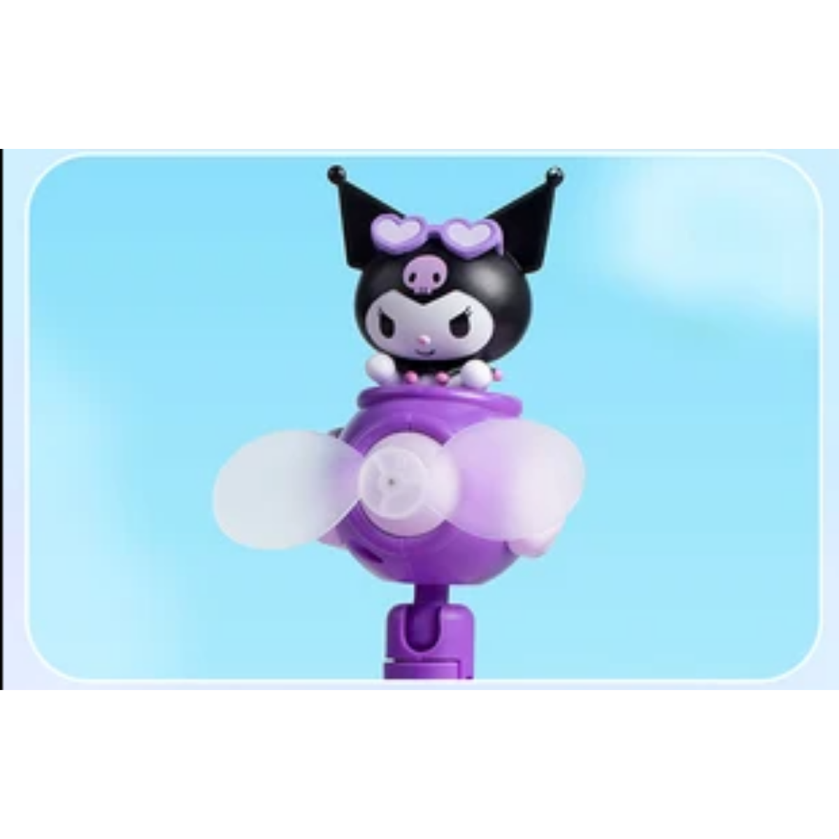 Moetch Sanrio Airship Portable Holding Fan-Kuromi-Moetch-Ace Cards & Collectibles
