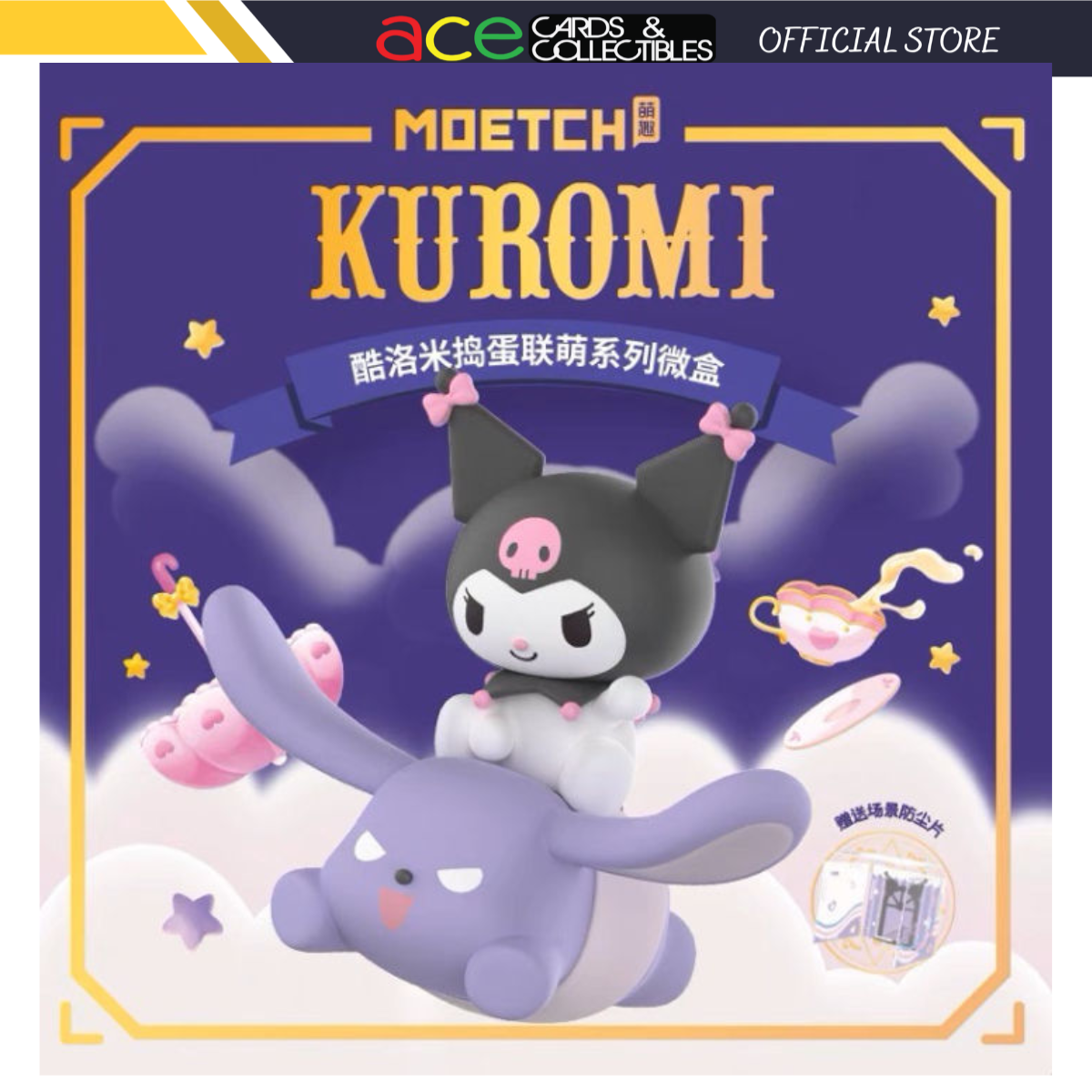 Moetch x Sanrio Characters Kuromi Trick or Treat Alliance Series-Single Box (Random)-Moetch-Ace Cards & Collectibles