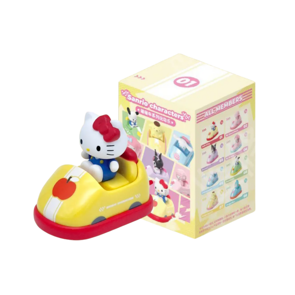 Sanrio Characters Bumper Car Series-Single Box (Random)-Moetch-Ace Cards & Collectibles
