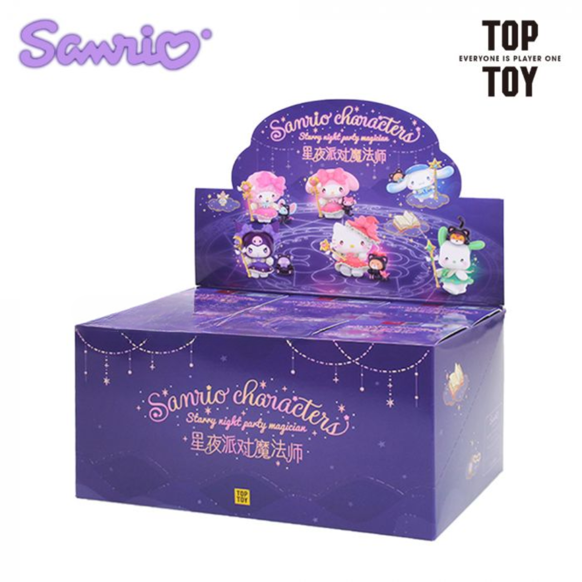 TOPTOY x Sanrio Family Starry Night Party Wizard Mystery Blind Box-Display Box (6pcs)-Moetch-Ace Cards & Collectibles
