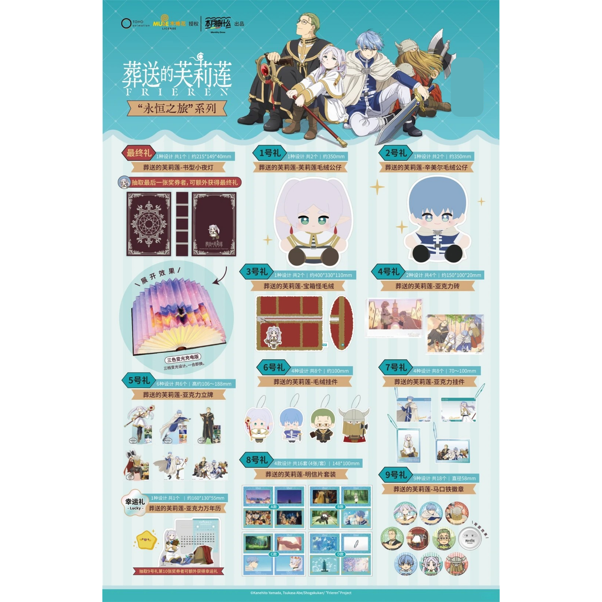 Monthly Draw Frieren: Beyond Journey's End "Eternal Journey" Series-Monthly Draw-Ace Cards & Collectibles