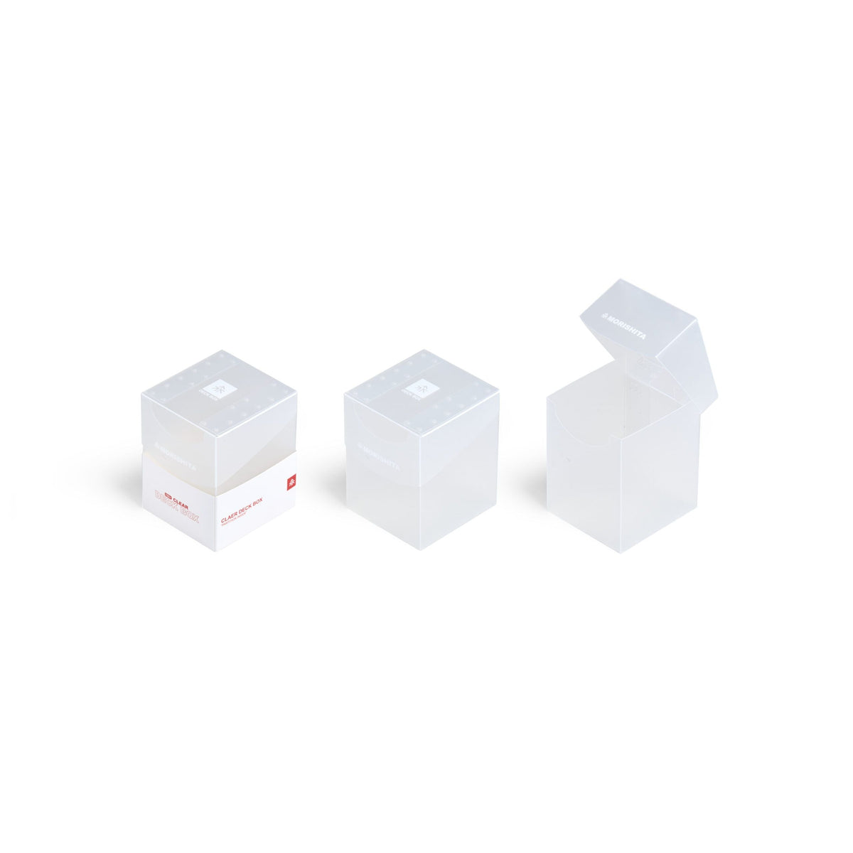 Morishita 100+ Clear Deck Box-Morishita-Ace Cards & Collectibles