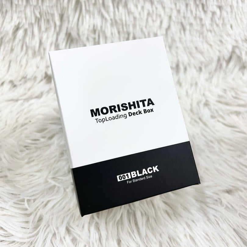 Morishita Premium Top-loading Trading Card Deck Box-Black-Morishita-Ace Cards & Collectibles