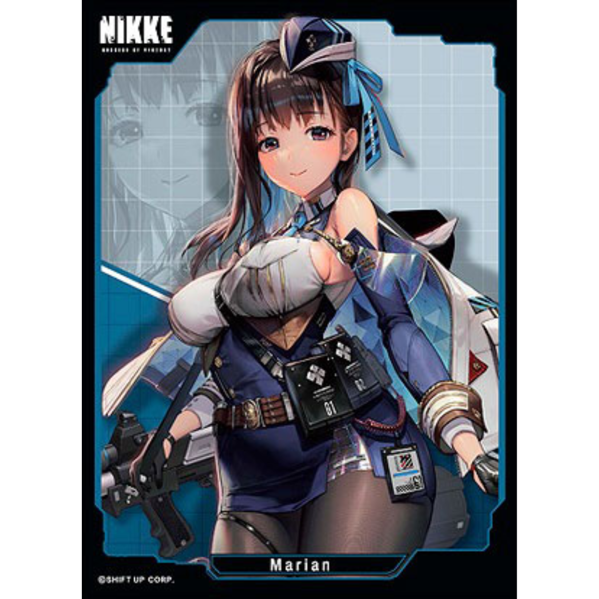 Chara Sleeve Collection Matte Series Goddess of Victory: Nikke &quot;Marian&quot; (No.MT1968)-Movic-Ace Cards &amp; Collectibles