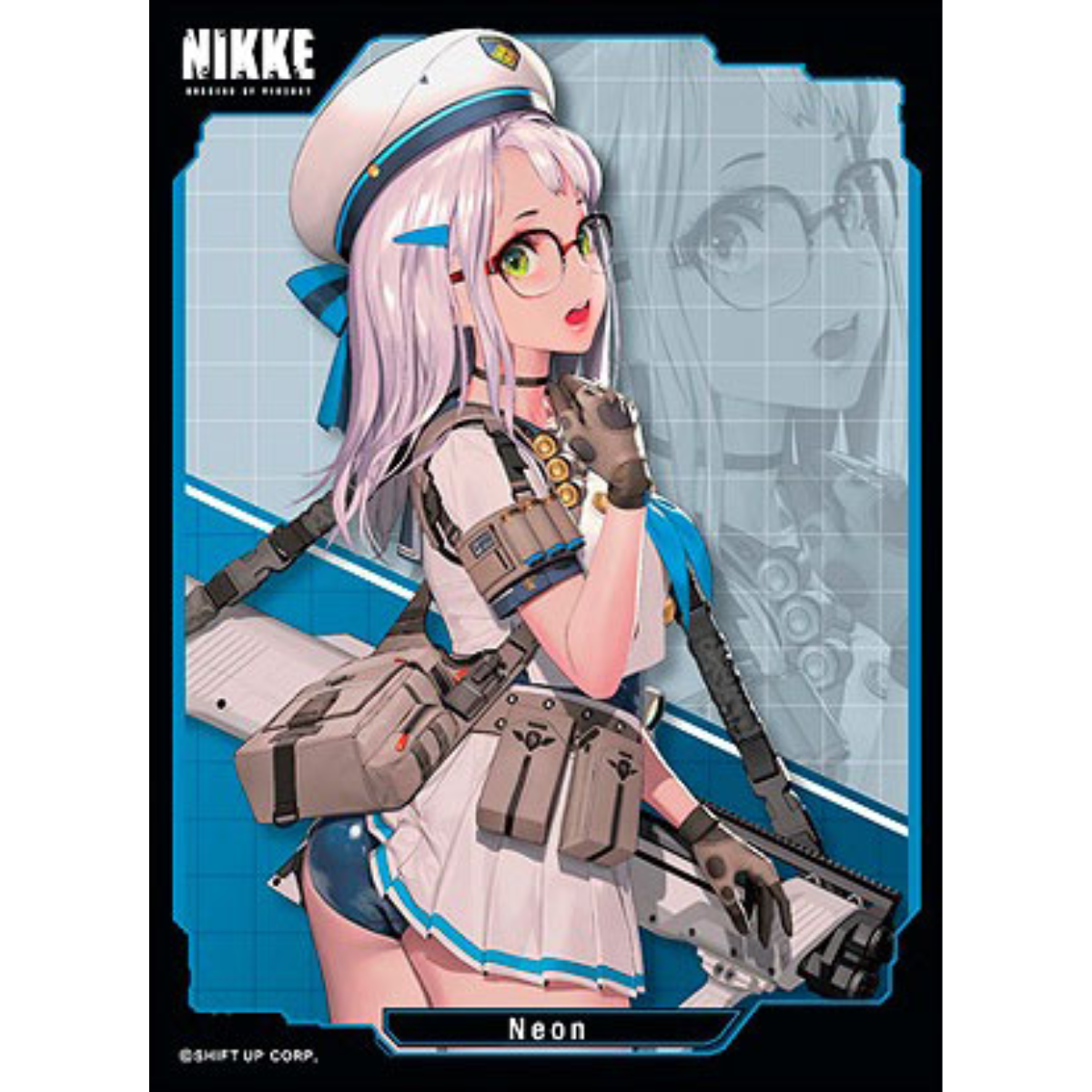 Chara Sleeve Collection Matte Series Goddess of Victory: Nikke &quot;Neon&quot; (No.MT1966) Pack-Movic-Ace Cards &amp; Collectibles