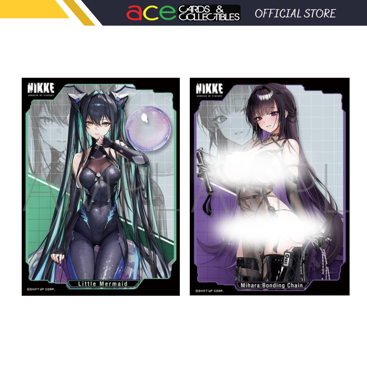 Movic Chara Sleeve Matte Series Goddess Of Victory: Nikke "MT2178~2179"-Little Mermaid-Movic-Ace Cards & Collectibles