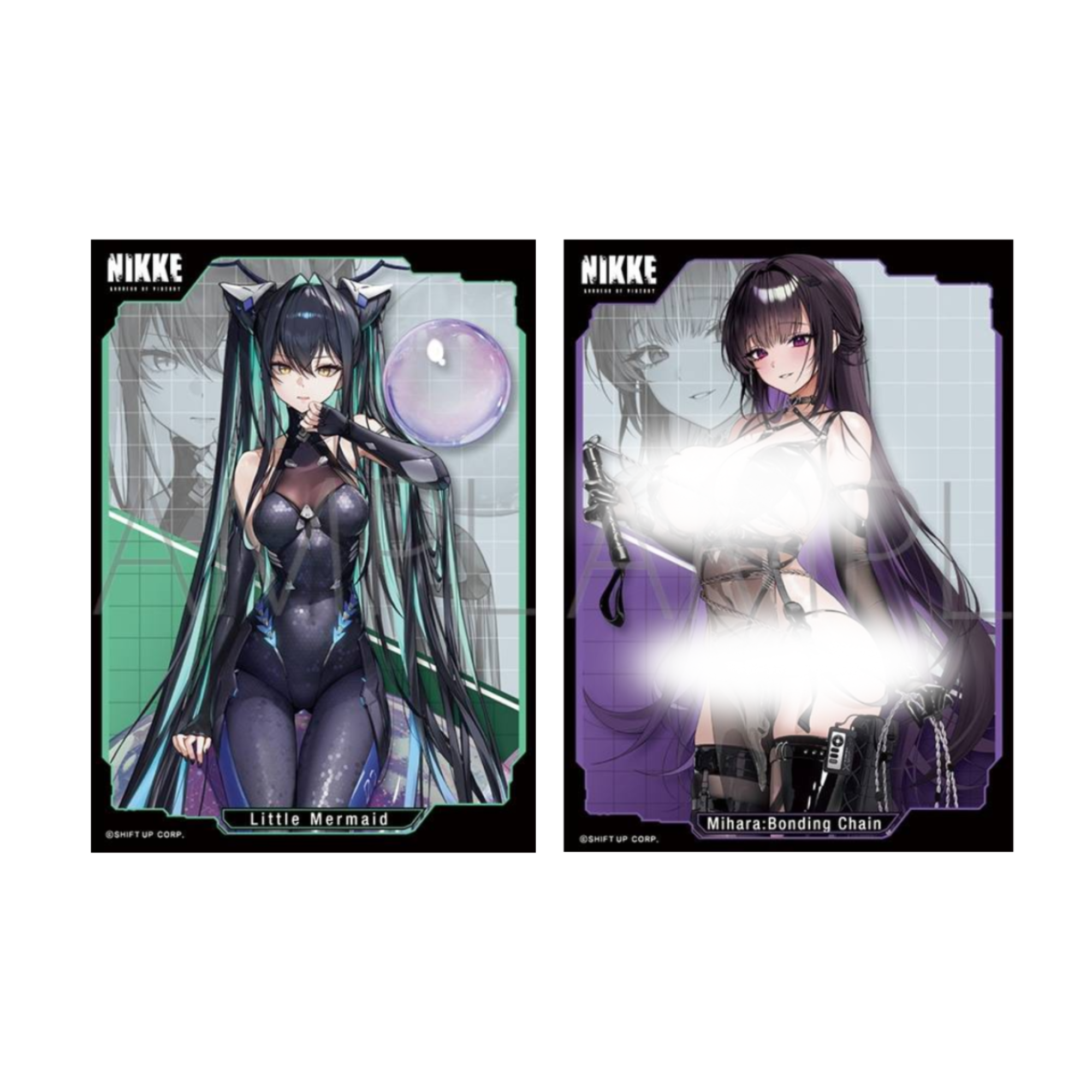Movic Chara Sleeve Matte Series Goddess Of Victory: Nikke "MT2178~2179"-Little Mermaid-Movic-Ace Cards & Collectibles