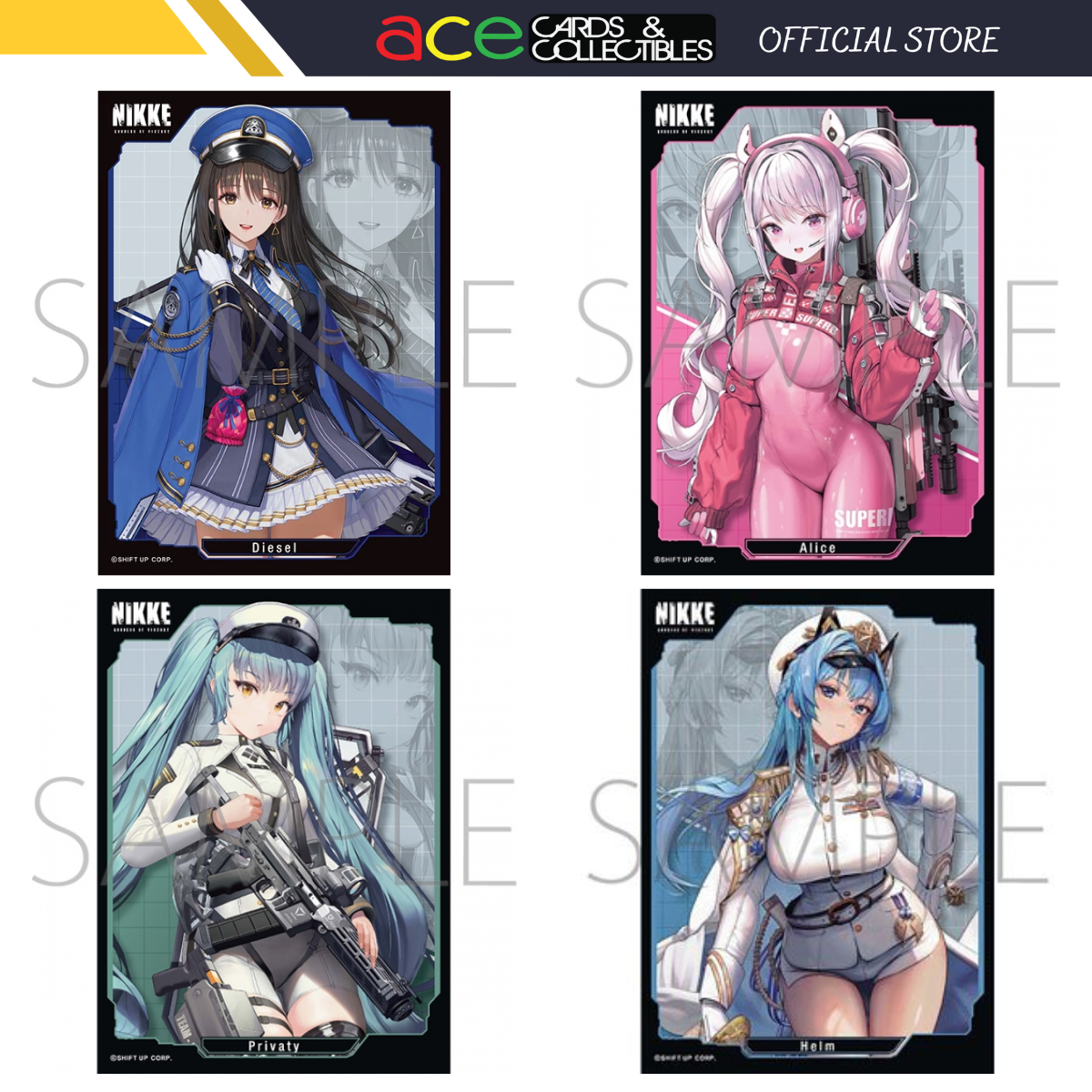 Movic Chara Sleeve Matte Series -Goddess Of Victory: Nikke- Series 2-MT1969-Movic-Ace Cards & Collectibles