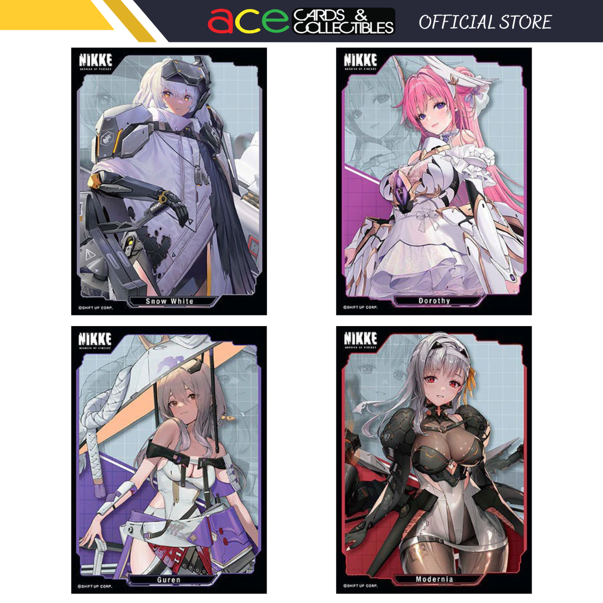nikke card sleeves Movic Chara Sleeve Matte Series -Goddess Of Victory: Nikke- Series 3