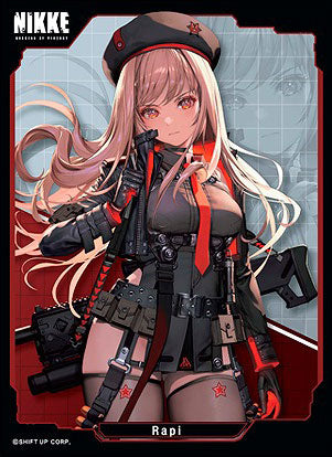 Movic Chara Sleeve Matte Series -Goddess Of Victory: Nikke- Series-Rapi-Movic-Ace Cards & Collectibles