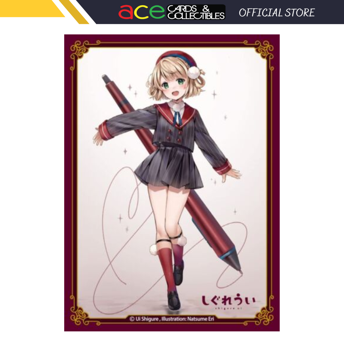 Movic x Chara Sleeve Collection Matte Series - [MT1588] &quot;Shigure Ui&quot;-Movic-Ace Cards &amp; Collectibles
