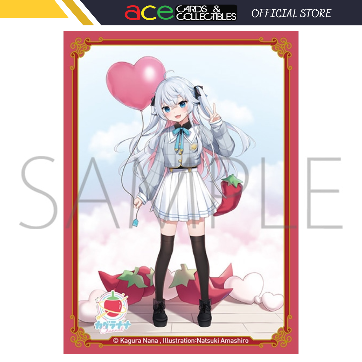 Movic x Chara Sleeve Collection Matte Series - [MT1590] "Kagura Nana"-Movic-Ace Cards & Collectibles