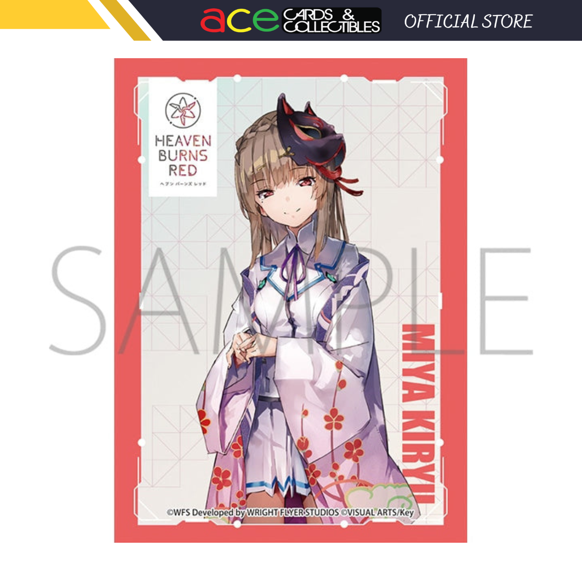 Movic x Heaven Burns Red Chara Sleeve Collection Matte Series - [MT1495] "Miya Kiryu"-Movic-Ace Cards & Collectibles