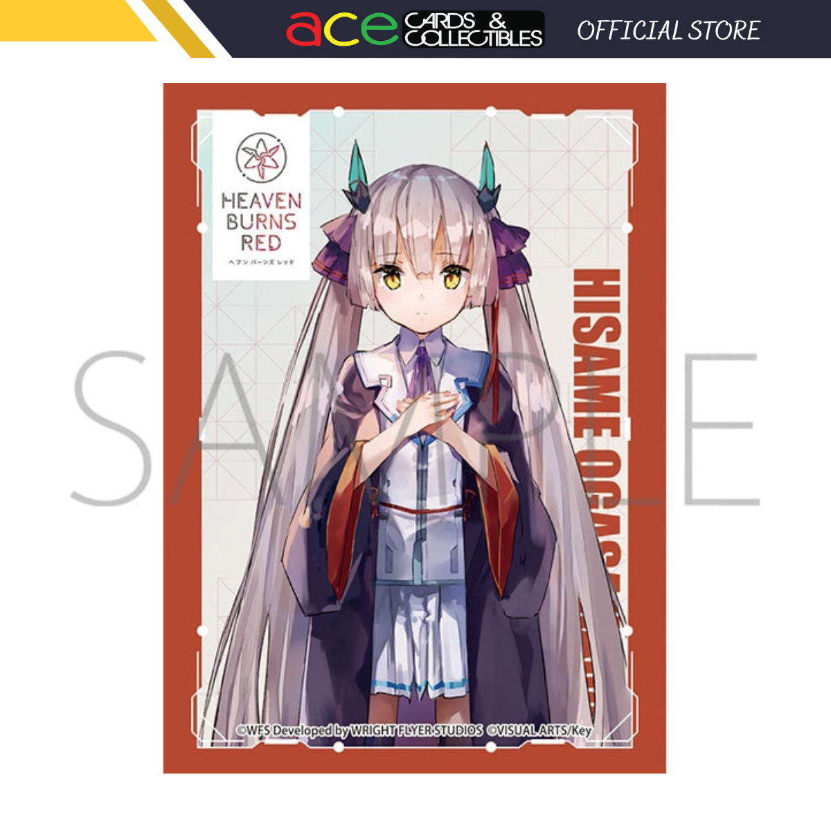 Movic x Heaven Burns Red Chara Sleeve Collection Matte Series - [MT1497] "Hisame Ogasahara"-Movic-Ace Cards & Collectibles