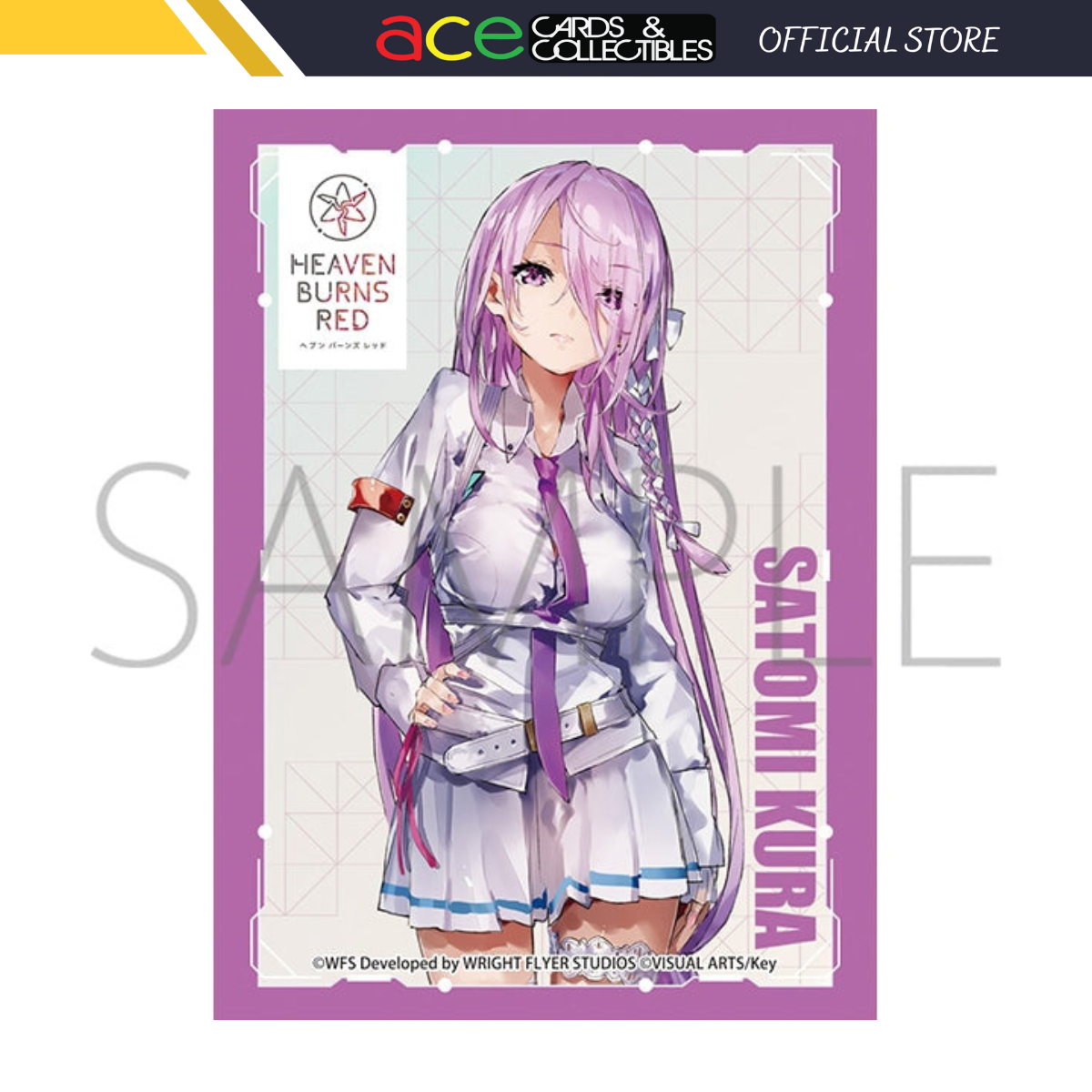 Movic x Heaven Burns Red Chara Sleeve Collection Matte Series - [MT1498] "Satomi Kura"-Movic-Ace Cards & Collectibles