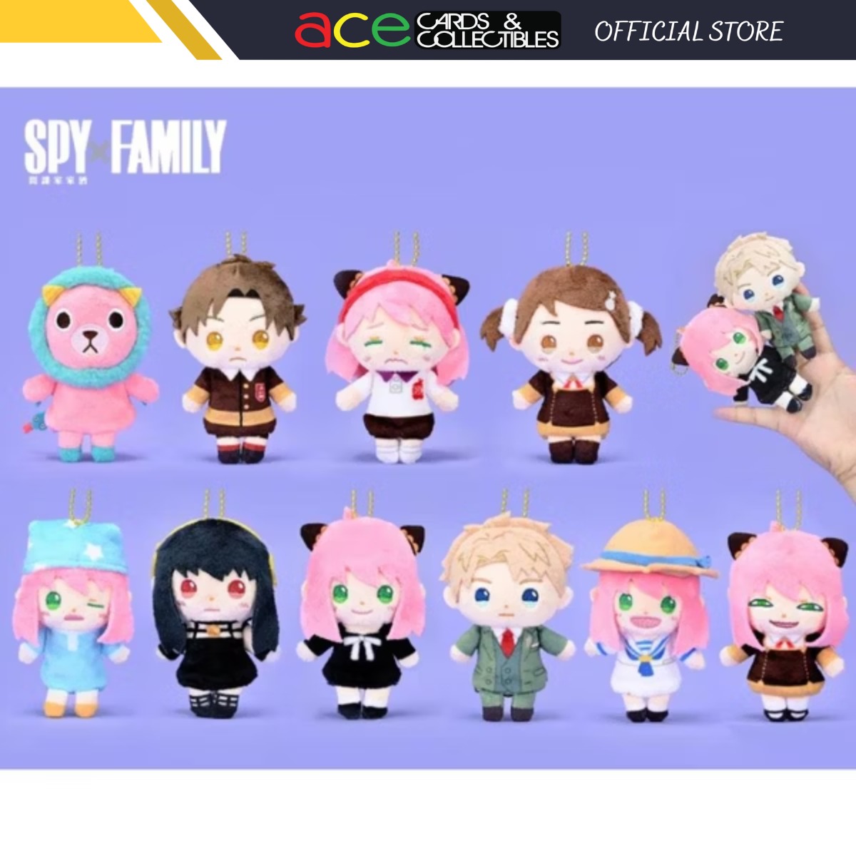 Spy x Family 3 Inches Finger Doll-Becky-Muse-Ace Cards & Collectibles