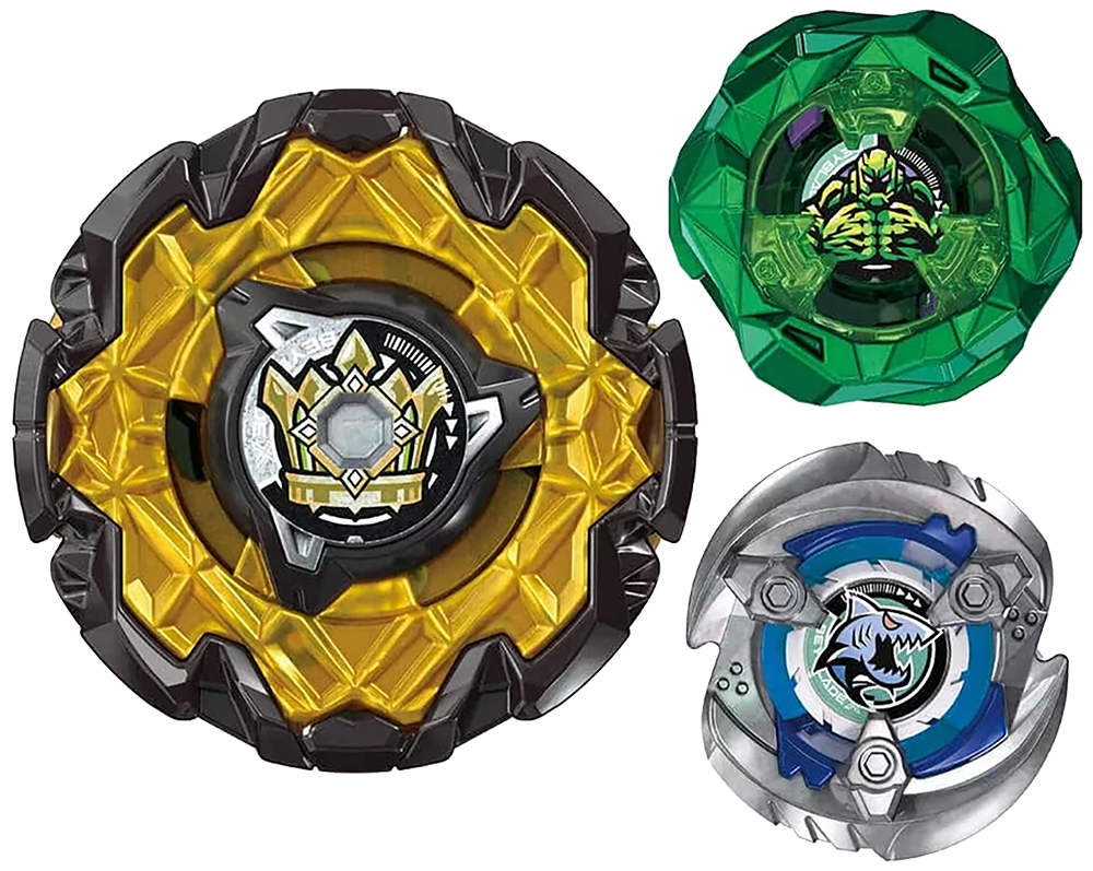 Takara Tomy Beyblade X CX-11 Emperor Might Deck Set