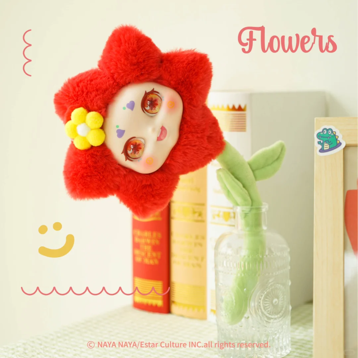 NAYANAYA x Kimmon Flowers are Blooming Plush-Single Box (Random)-Nayanaya-Ace Cards &amp; Collectibles