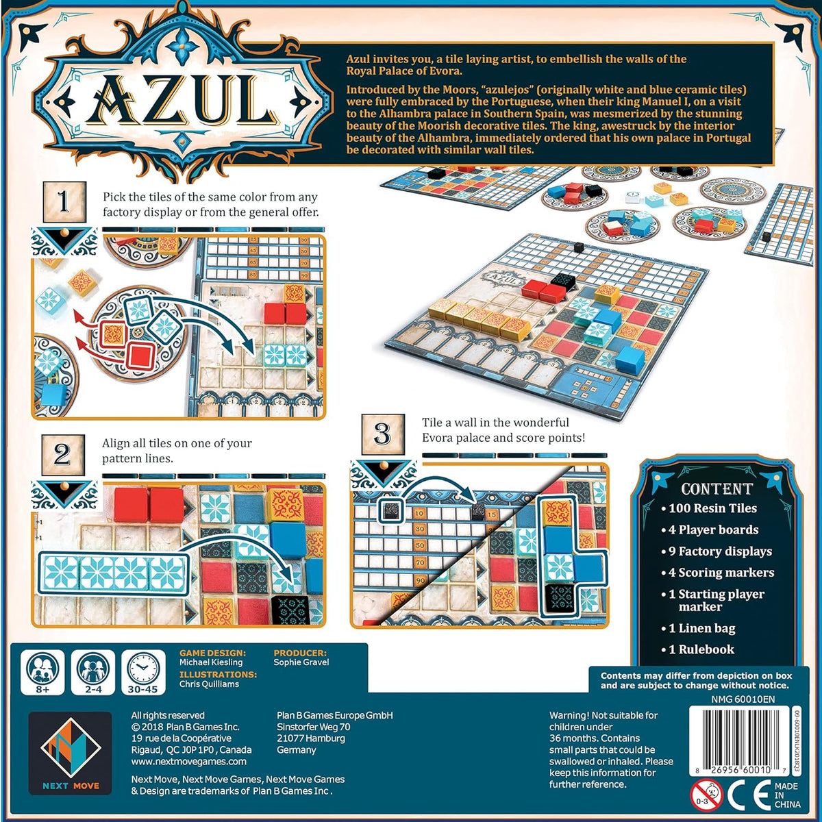 Board Game "Azul EN"-Next Move Games-Ace Cards & Collectibles