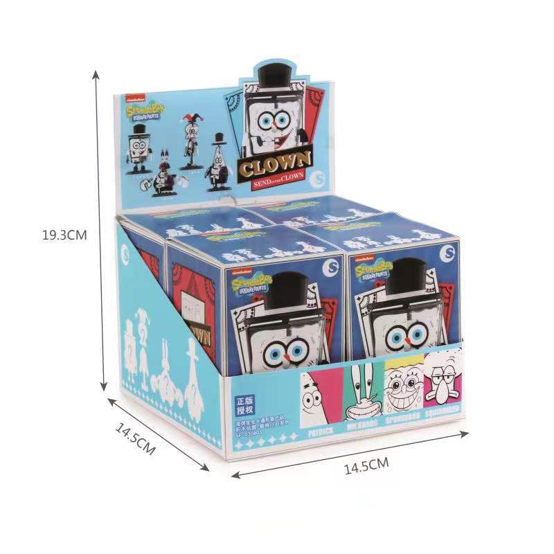 Nikelodeon x SpongeBob Squarepants Send In The Clown Series-Display Box (4pcs)-Nikelodeon-Ace Cards &amp; Collectibles