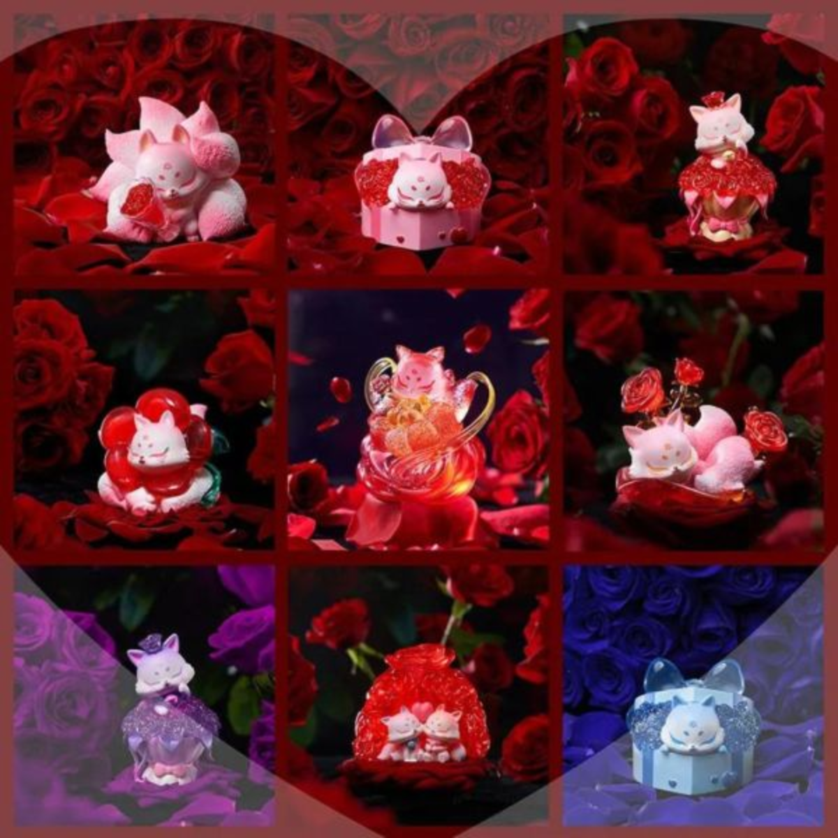 The Ancient Gumiho Rose Fairy Series-Single Box (Random)-Nine Tails-Ace Cards & Collectibles