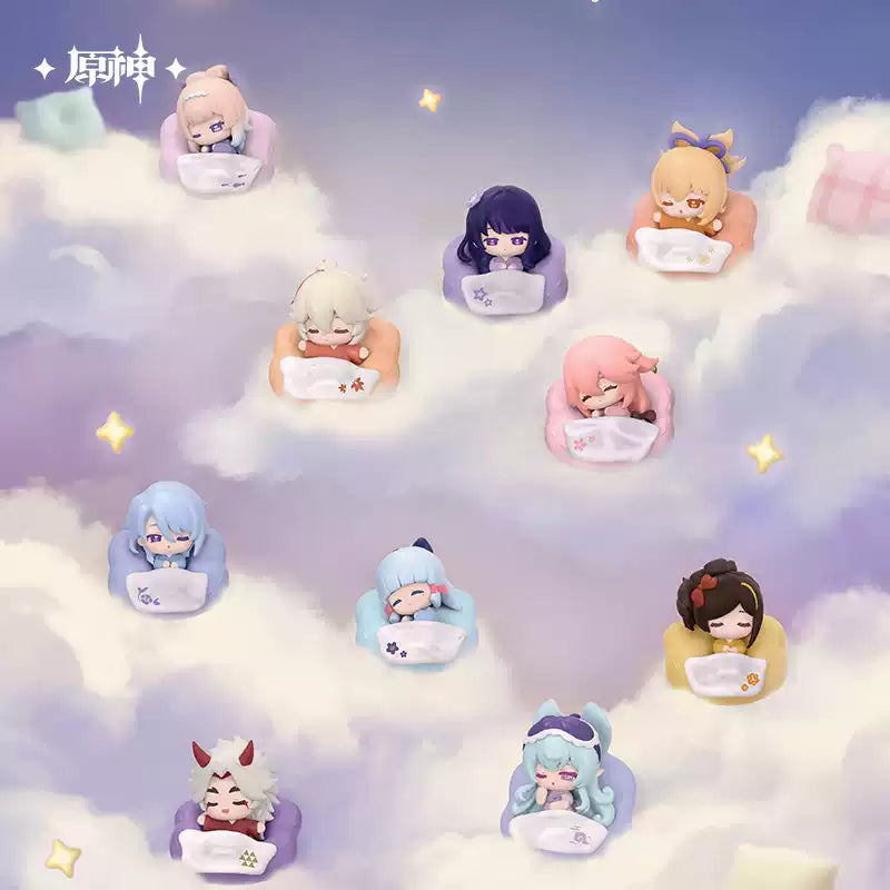 miHoYo Genshin Impact "Cloud Pillow Reverie” Series Chibi Fridge Magnet Blind Box