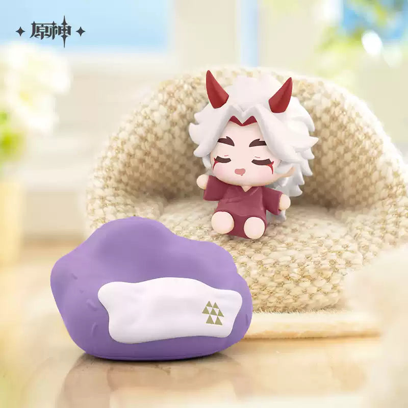 miHoYo Genshin Impact "Cloud Pillow Reverie” Series Chibi Fridge Magnet Blind Box