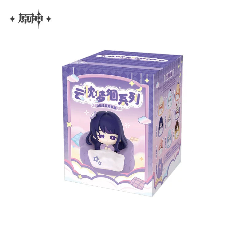 miHoYo Genshin Impact "Cloud Pillow Reverie” Series Chibi Fridge Magnet Blind Box