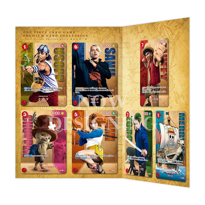 One Piece Card Game Premuim Card Collection Live Action Straw Hat